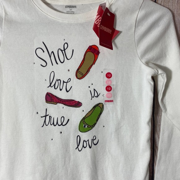 Vtg 2009 Gymboree Fall Homecoming Long Sleeve Shirt Size 12 NWT - Picture 3 of 5